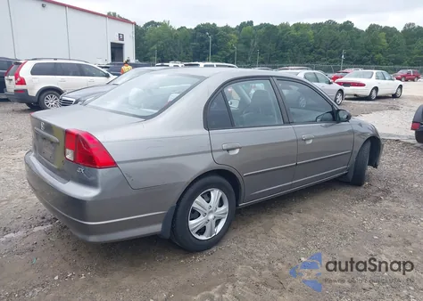 2004 Honda Civic Lx z USA, uszkodzony, nr VIN 2HGES16664H595442